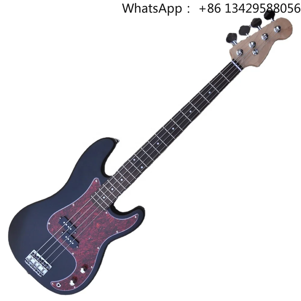 Flyoung Basswood Solid Body Bass 4 Strings Electric Bass Guitar Rosewood Fretboard Bass