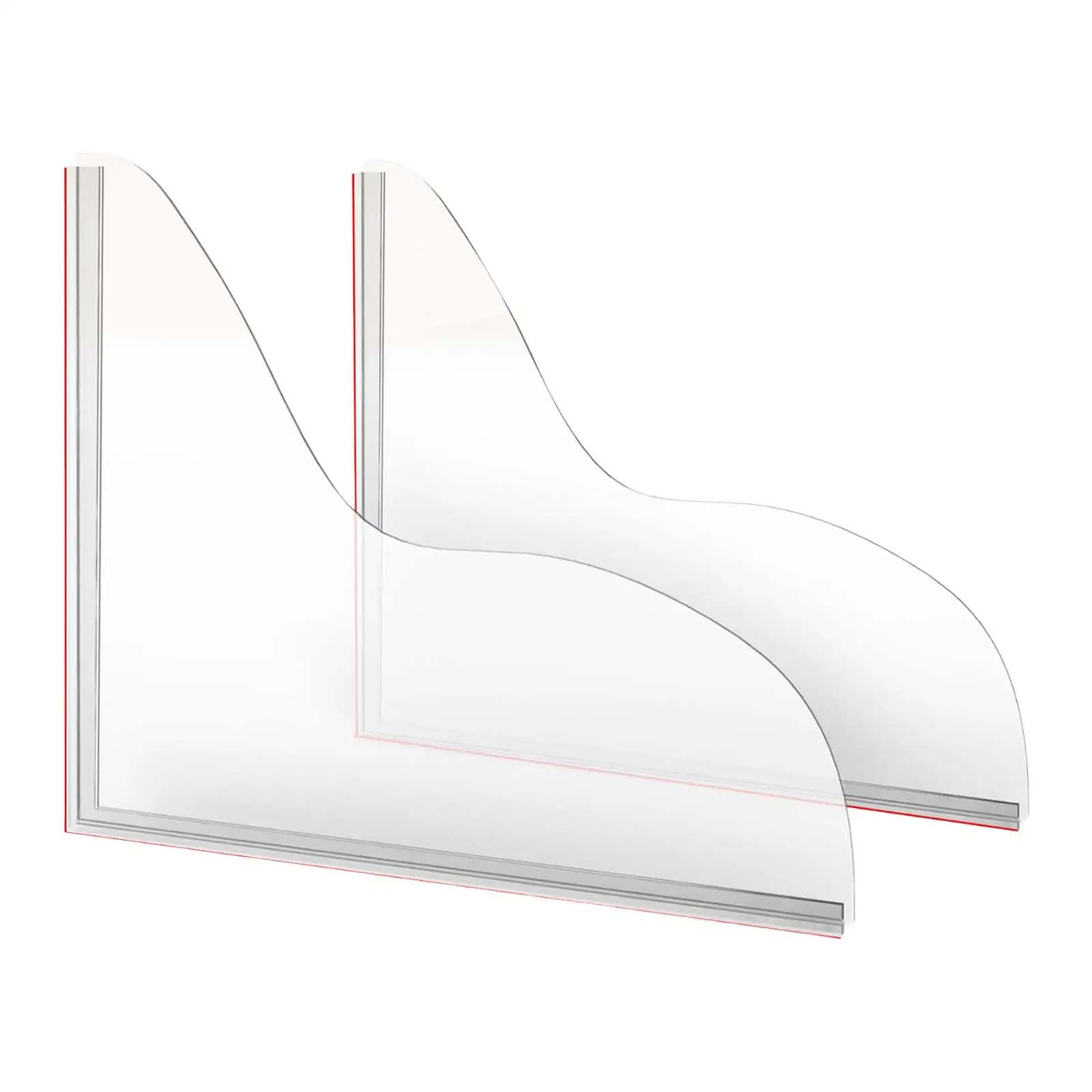 Bathroom Splash Panel Board Acrylic Waterproof Protective Shield Anti Slip Strip for Tub Sink Washbasin