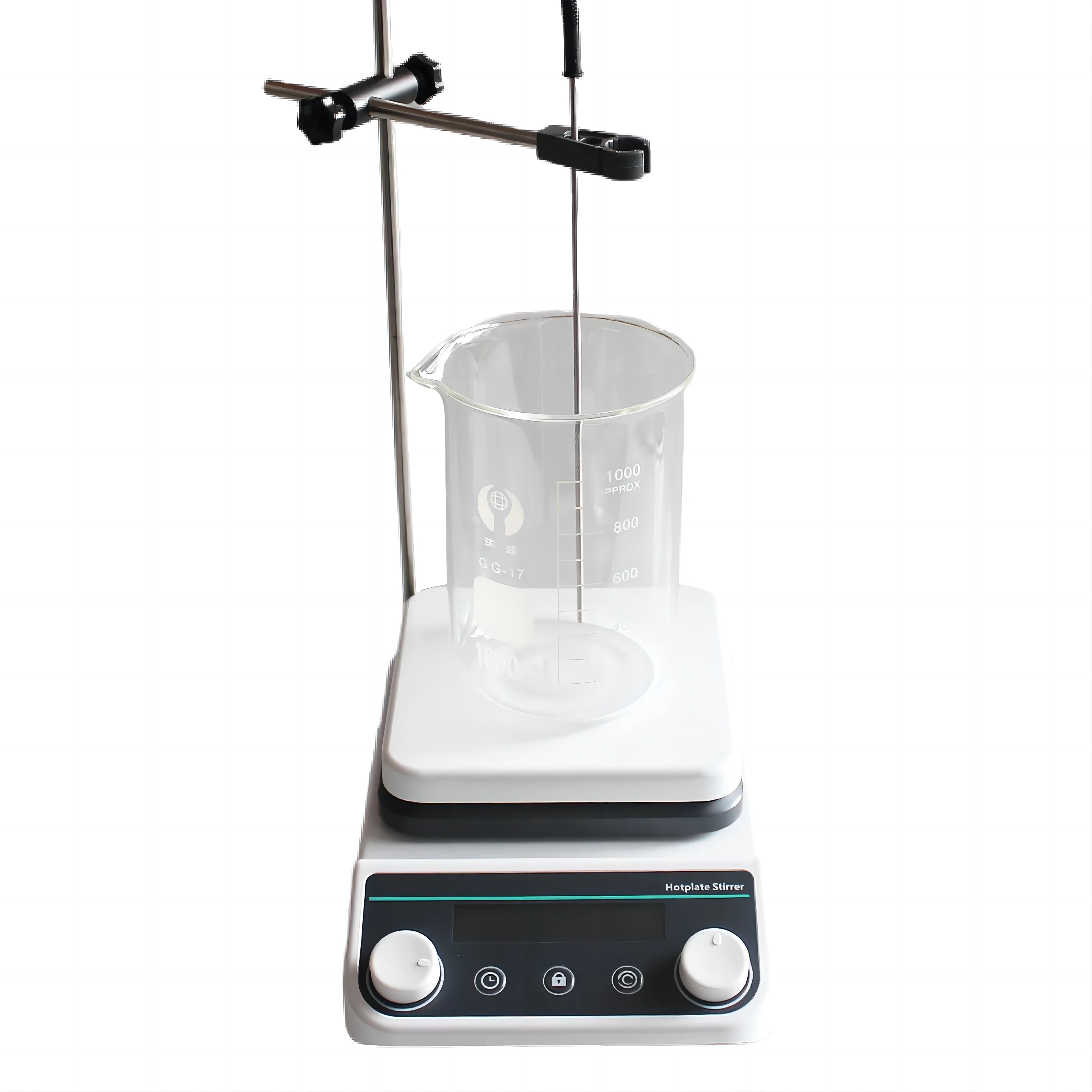 Strong Magnetic Field Digital Display Hotplate Stirrer Stainless Steel Ceramic Coated Countertops Customizable OEM Lab Supplies