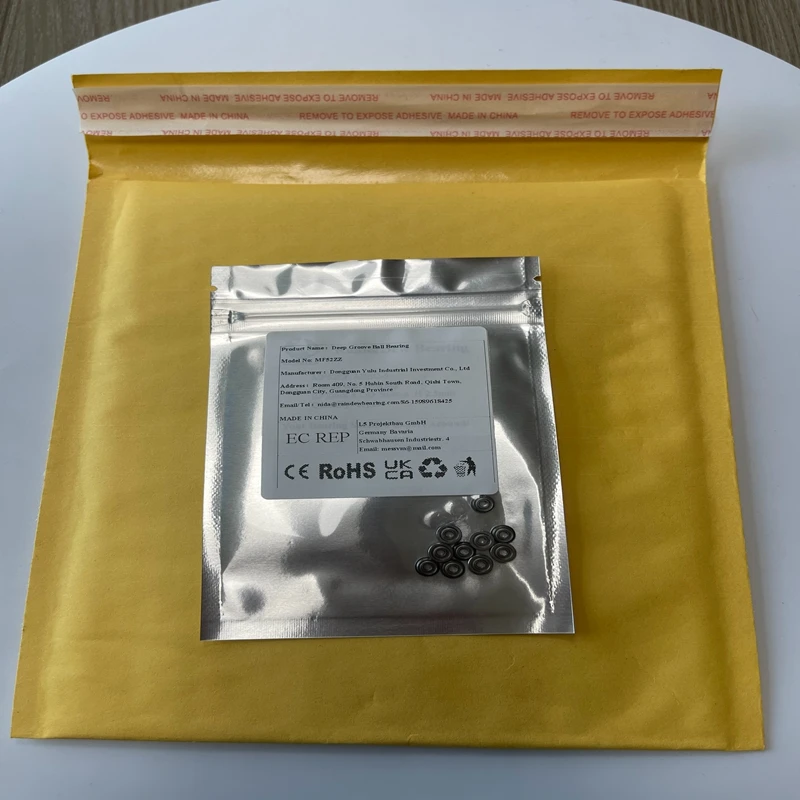 

10PCS MF52ZZ 2X5X2 Mm ABEC-7 Micro Deep Groove Ball Bearings For Micro Motors Precision Instruments MF63ZZ MF74ZZ MF84ZZ MF623ZZ