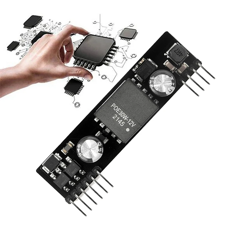 Module POE A16R-PM1202, broche 12V 2A intégrée, isolé, prend en charge le Module POE 100M 1000M
