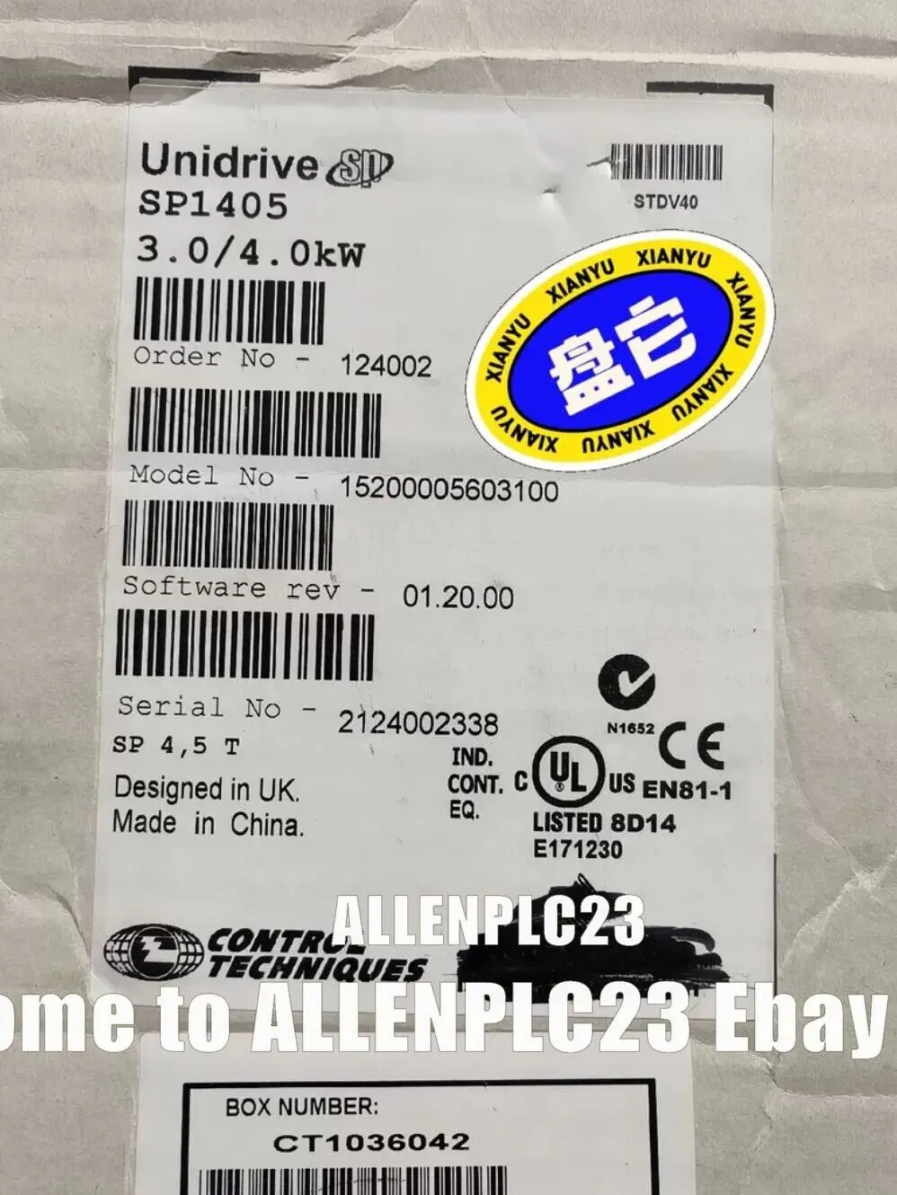 SP1405 Frequency Converter SP1405 SP1405#L