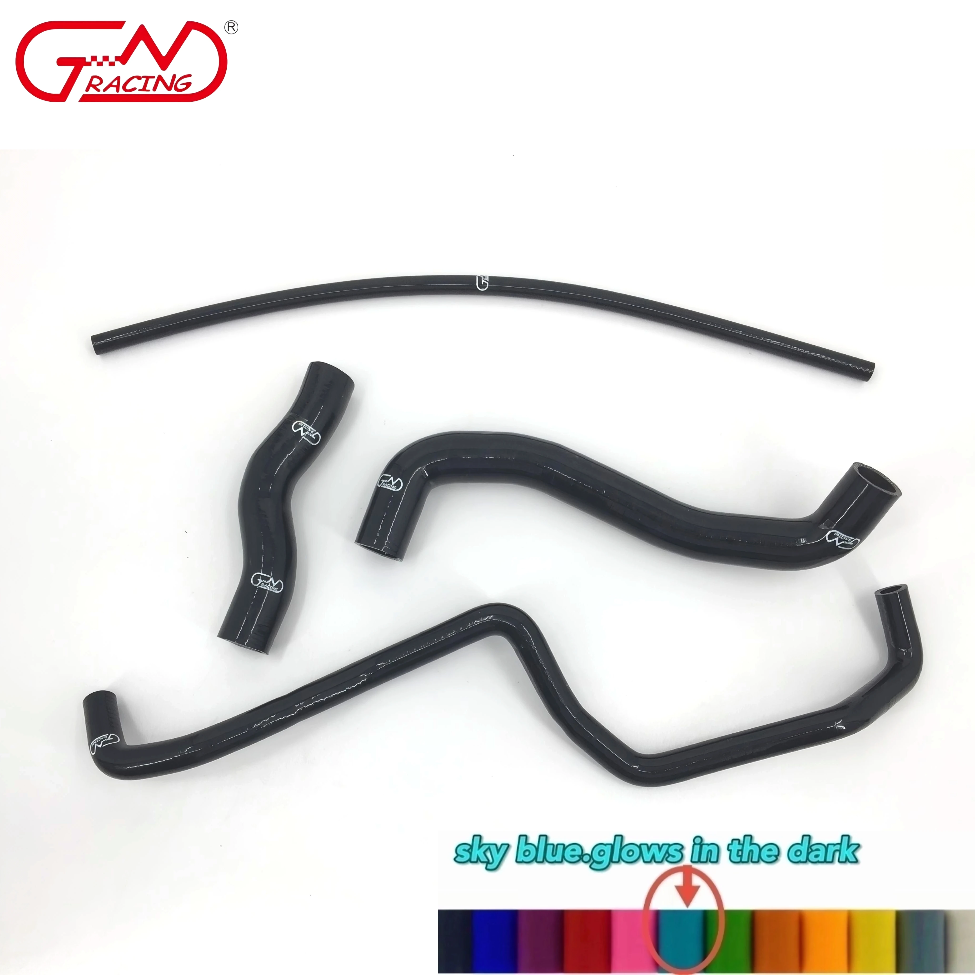 

Fit 2002-2008 Honda Accord EURO- R Acura TSX CL7 K20A Silicone Radiator Hose Kit