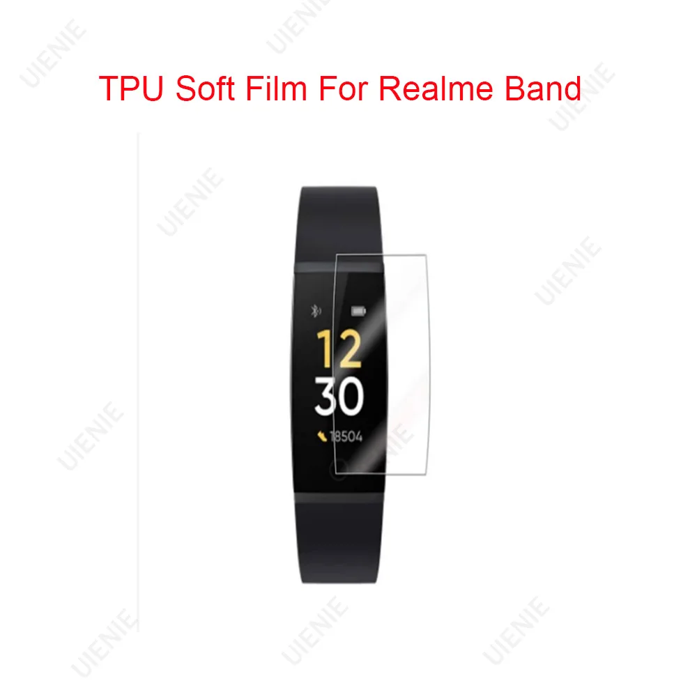 

4/8pcs Soft TPU Clear Smartband Protective Film Guard For Realme Band Clear Hydrogel Film Screen Protector Cover Accessory New