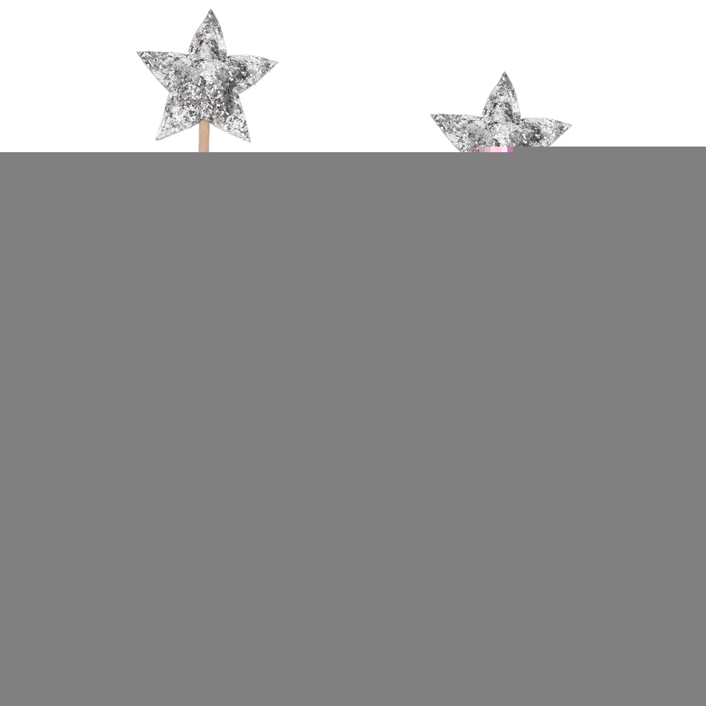 

2Pcs Girl Wands Unique Glitter Star Design Kids Toys Concert Dance Party Angel Fairy Wands Photography Fairy Sticks Gifts