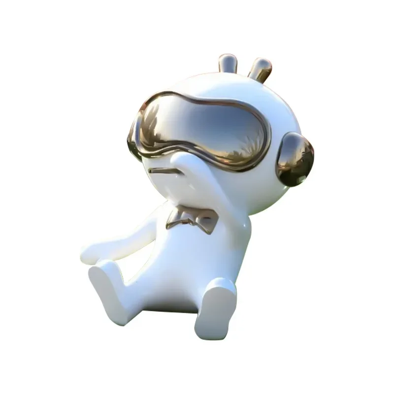 

Outdoor park green space decoration ornaments, geometric fiberglass cartoon sculptures, large fiberglass garden landscapes