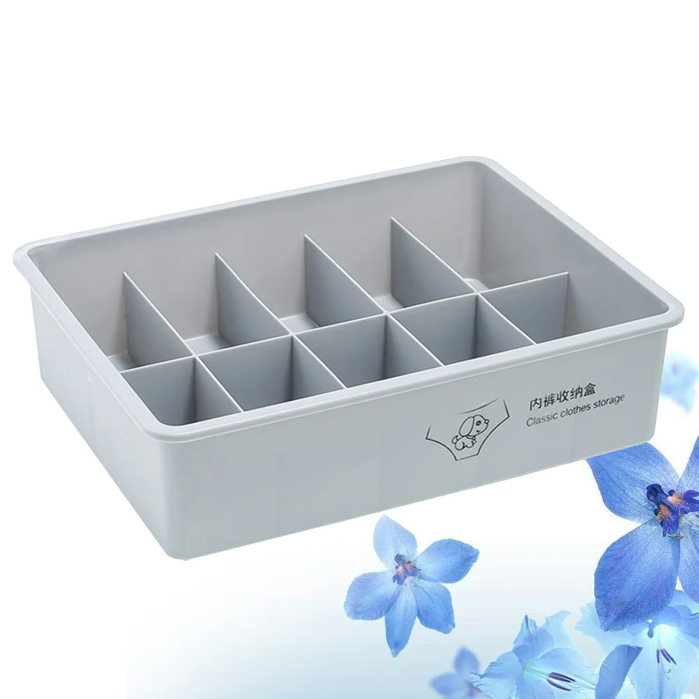 صندوق تخزين للملابس الداخلية الجوارب المنظم البلاستيك مقصورة درج البرازيلي سراويل الحاويات تكويم خزانة المنظم