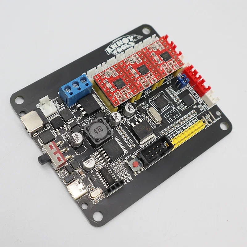 Imagem -06 - Cnc 3018 Grbl 1.1 Motor Paso a Paso de Ejes Placa Controladora Usb de Doble Eje y Placa Láser para Enrutador Cnc Grbl Placa Usb de Ejes