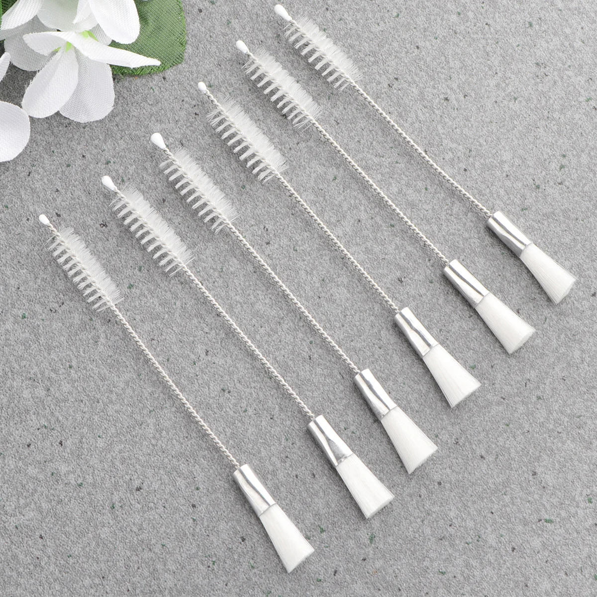

6 Pcs Pastry Nozzle Cleaning Brush Small Kitchen Tool for Dessert Shop Baking Accessories Household Supplies Long Lasting