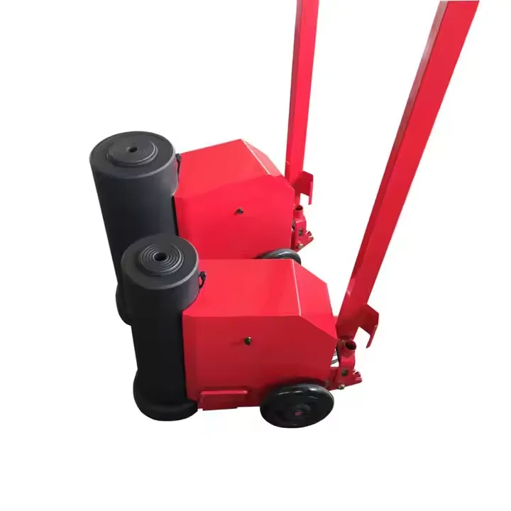

30T/ 50T Pneumatic Hydraulic Jacking Machine High Jacking Girder Jack Cart Heavy Truck Maximum Height 570mm