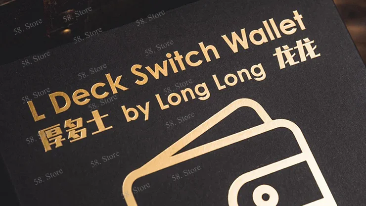 

L Deck Switch Wallet By Long Long & Bacon Magic tricks ( 58 Store Download )