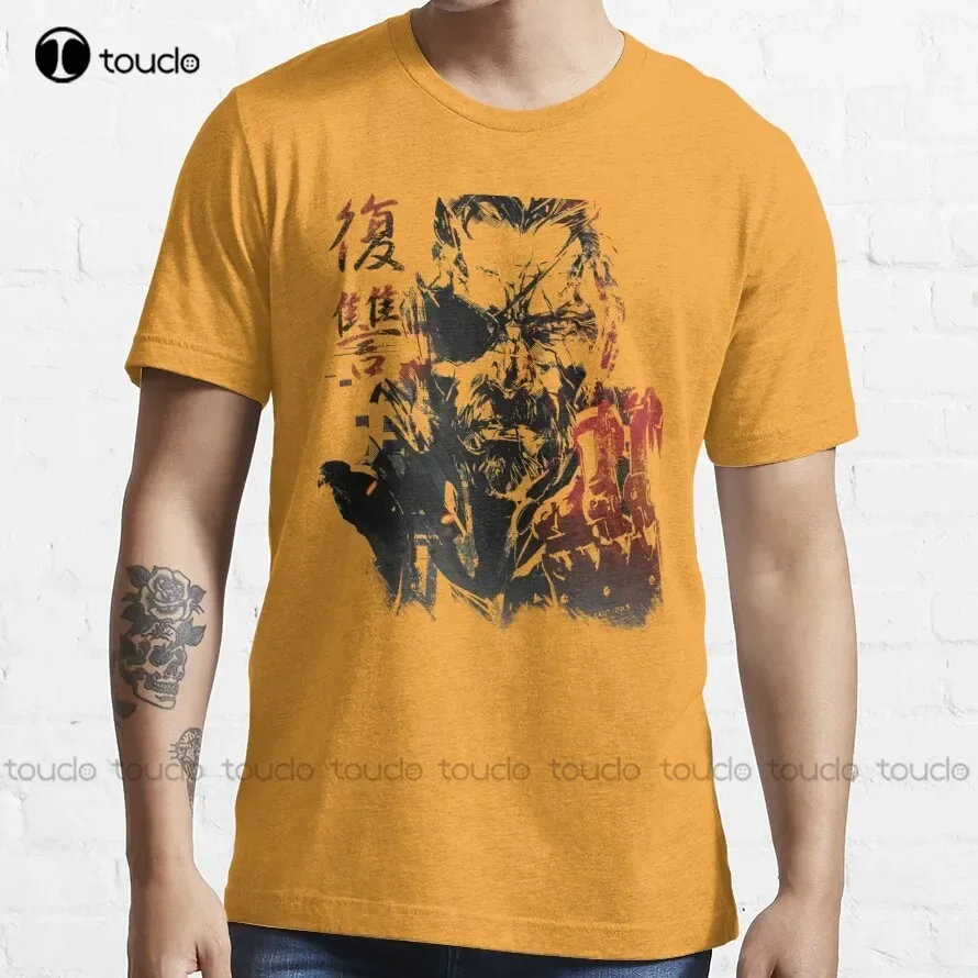 Футболка MGSV - All For Revenge (японские иероглифы), черная футболка для мужчин, на заказ, для взрослых и подростков, унисекс, с цифровой печатью, размеры xs-5xl
