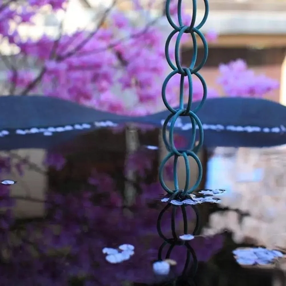 For Modern for Home for exterior Rain Chains Rain Chain Controlled Water Flow Weather Resistant Material For Gutter Extension