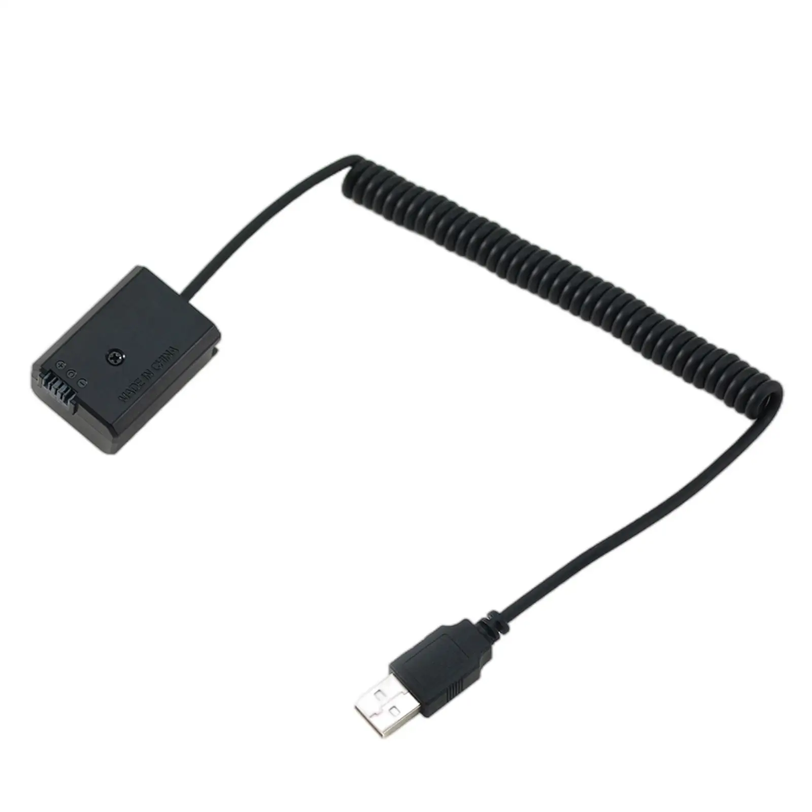 USB Cable To Decoded Np-FW50 Dummy Battery for Sony Battery Bank Lightweight