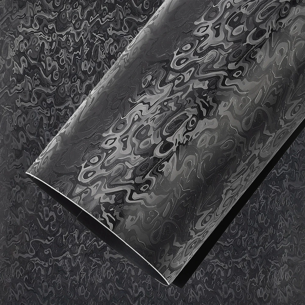 

Black Metaverse 3D Ghost Carbon Fiber Vinyl Wrap Film Motorcycle Body Car Interior Styling Decals DIY Sticker Sheet 60X152CM
