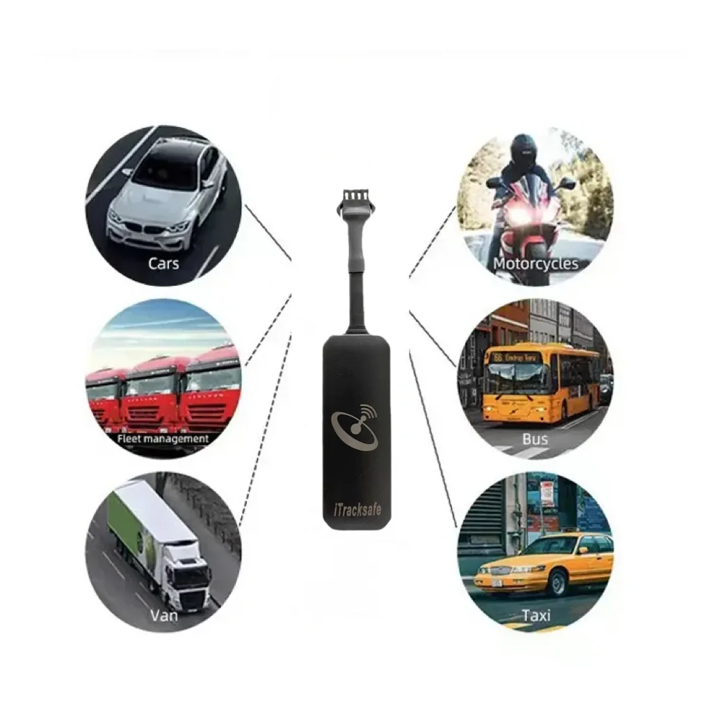 Alarm wibracyjny Geofence Cut Off Power Vehicle GPS Tracker Device for Motorcycle Car Tracking