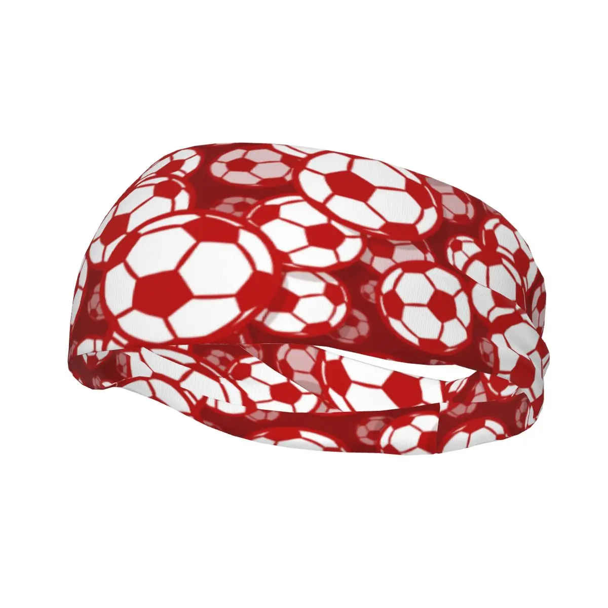 Sports Decor Headband Sweatband Workout Basketball Cycling Football Soccer Ball Hairband