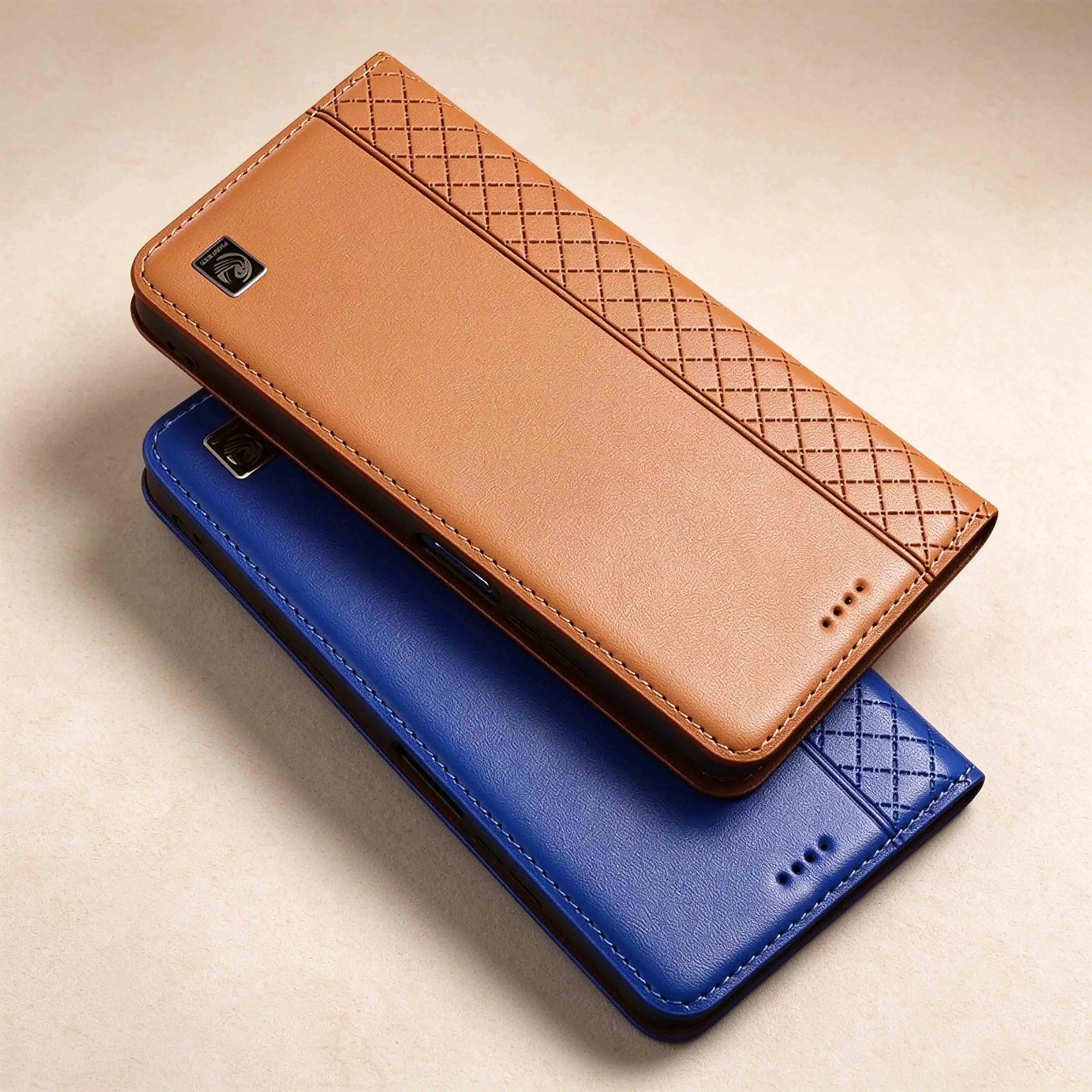 Napa Genuine Leather Flip Case For Vivo Y100 Y200 Y200i Y200T Y300 Y300i Y300T Y400 Y500 Y600 Pro Plus Turbo Phone Case Cowhide