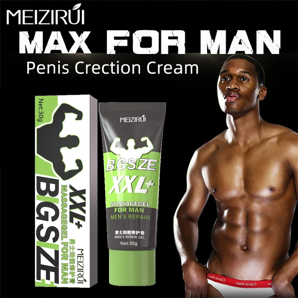 Penis Enlargement Growth Bigger Stronger Man Max Size Cream Dick Erection Enhancement Health Care Increase Lubricant Massage Oil