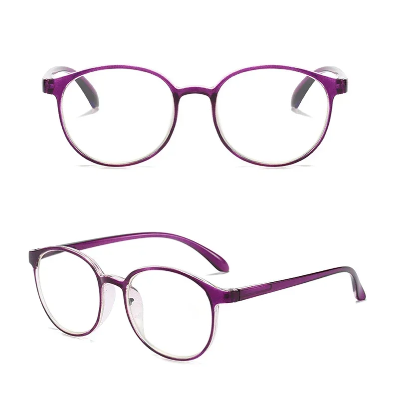 Gafas de lectura antiluz azul para personas de mediana edad y mayores, 4 Uds., 0 a + 4,0, estilo combinado, se pueden usar, gafas lisas intercambiables