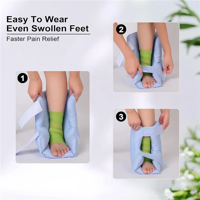 

A7THK-2X Heel Protectors For Pressure Sores In Bed And Heel Protectors For Bed Sores, Heel Cushions For Heel Pain Relief
