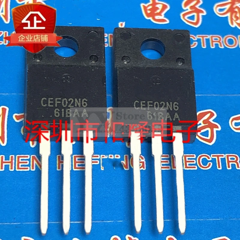(5-20PCS) CEF02N6 F 600V 2A efekt pola tranzystor mocy fabrycznie nowy orygina?