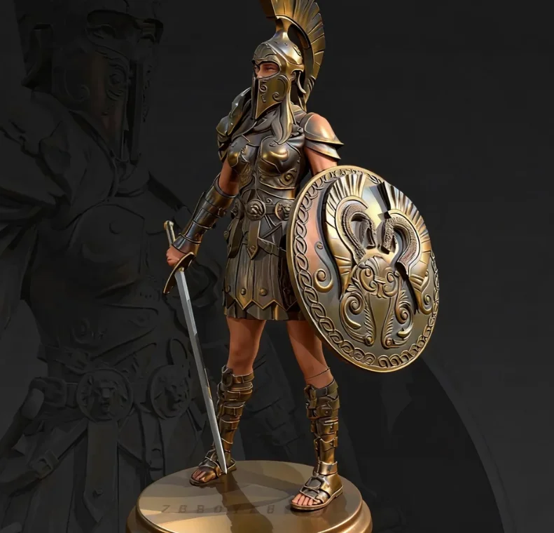 

The height of man 50mm 75mm 90mm Resin Soldier kits figure colorless and self-assembled 3D Printing TD-7642/3D