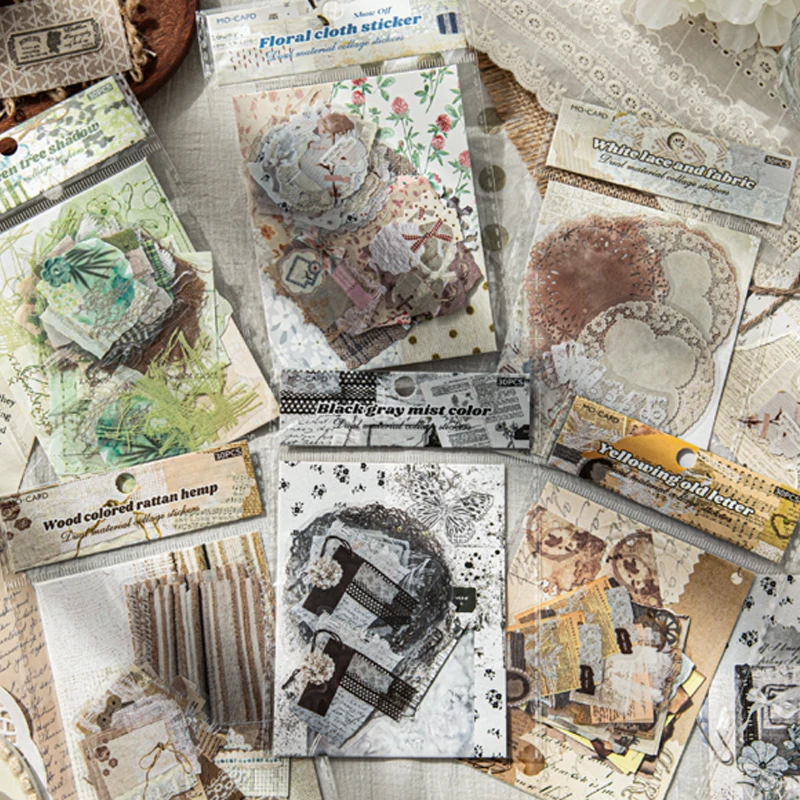 

Mr Paper 90 шт., серия «Коллаж Остров», двойной общий пакет, набор наклеек, справочник, коллаж, чехол для телефона «сделай сам», конверт для ноутбука, открытка