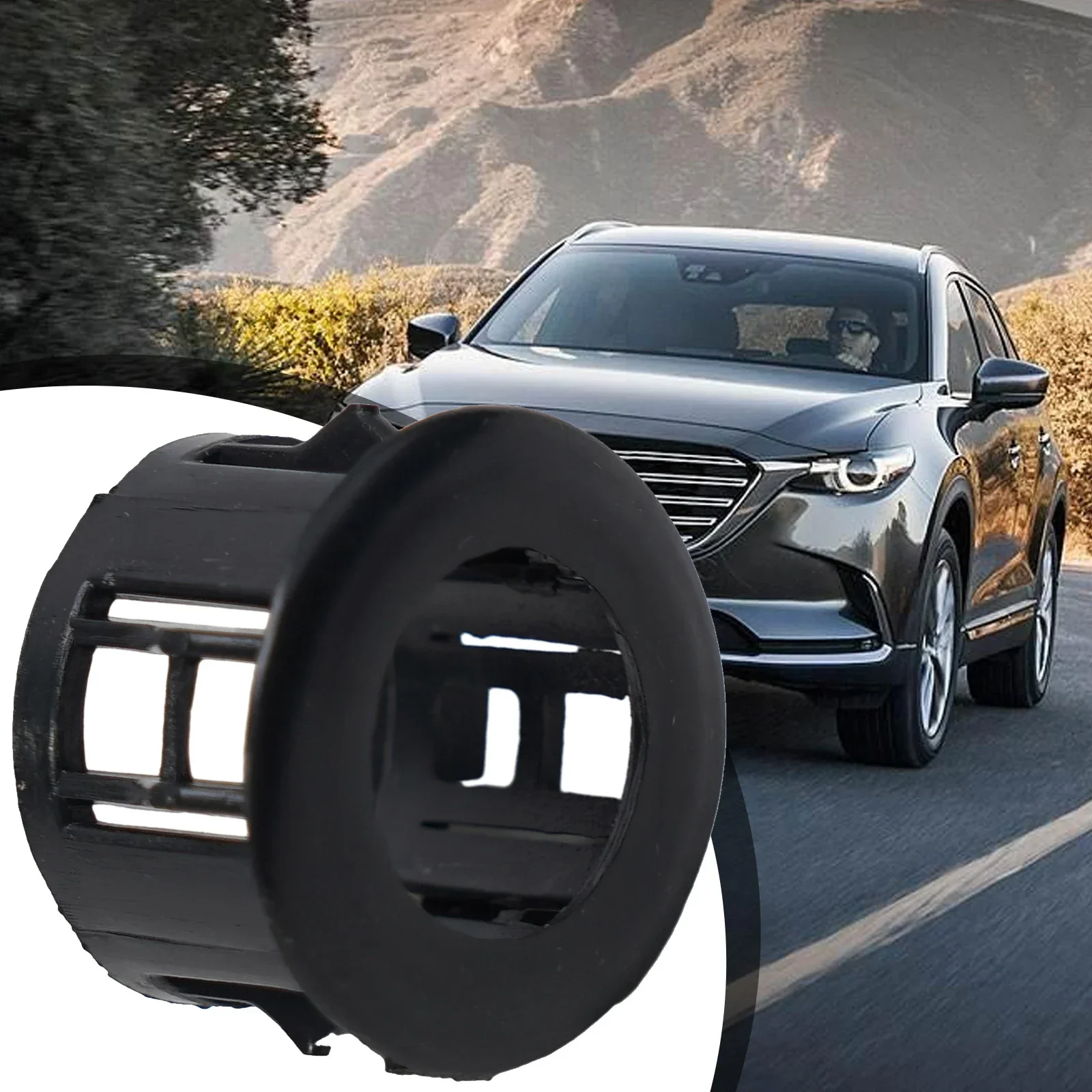 Parking Assist Sensor Fixing Ring Reversing Assist Cover Plastic For Mazda CX-9 2016-2022 KD 49-67-UC5A