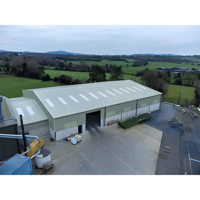 

Сборная стальная конструкция Складское здание Q355B Высокопрочная сталь, идеально подходит для хранения логистики, фабрик и оптовых продуктов