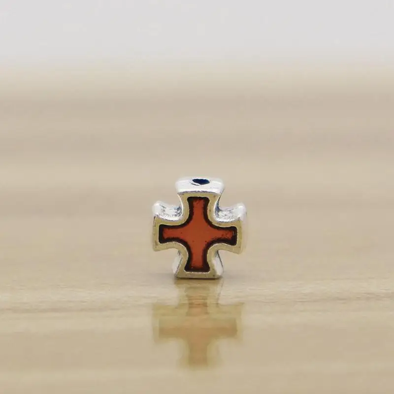 50pc Small Alloy Cross Chram Pendants Christ Worship Religious Faith Charm For Church Jewelry Making Bracelet Necklace Earrings