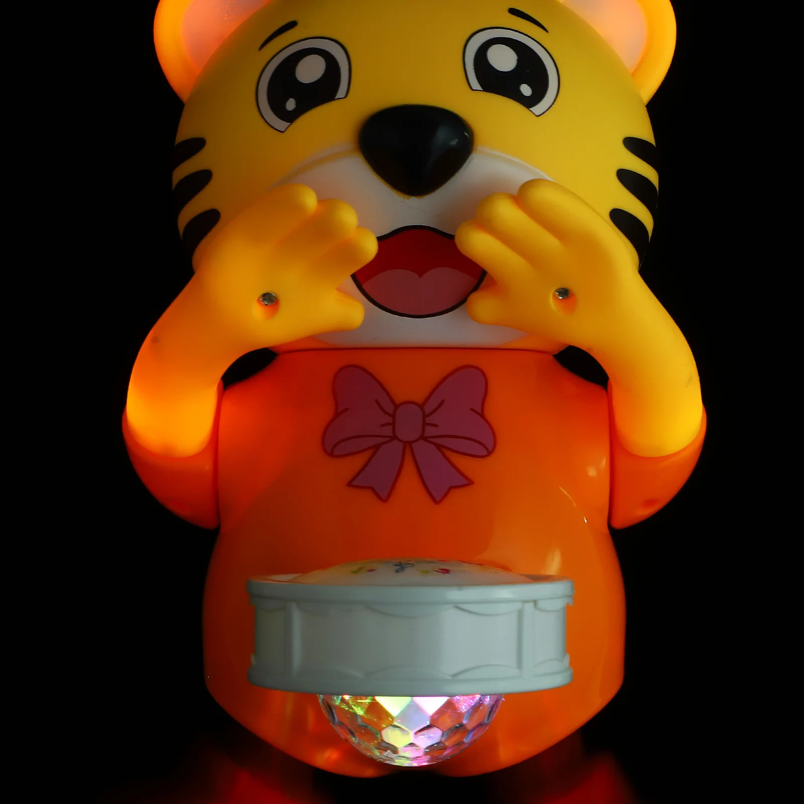 روبوت للأطفال الرضع التفاعلية الموسيقية الرضع تعلم الحيوان الشكل الغناء طبل اللعب متعة للأطفال لمدة 0-3 أشهر #3