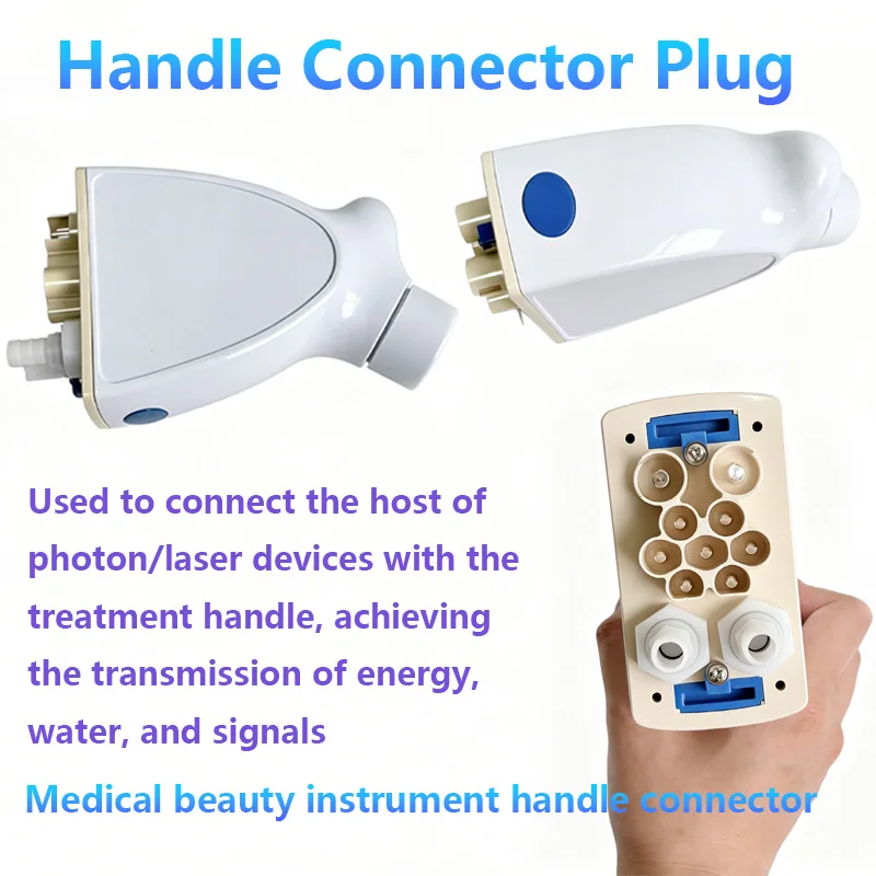 Connector Plug In For IPL Opt E Light Yag Laser Hair Removal Handle Machine Fix Inlet Insert Socket Install Beauty Spare Parts