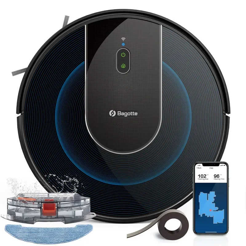 STLF GJ Source Factory Best Seller Smart Robot Vacuum Cleaner Wet Dry Function Automatic Floor Cleaning Sweeping Mopping
