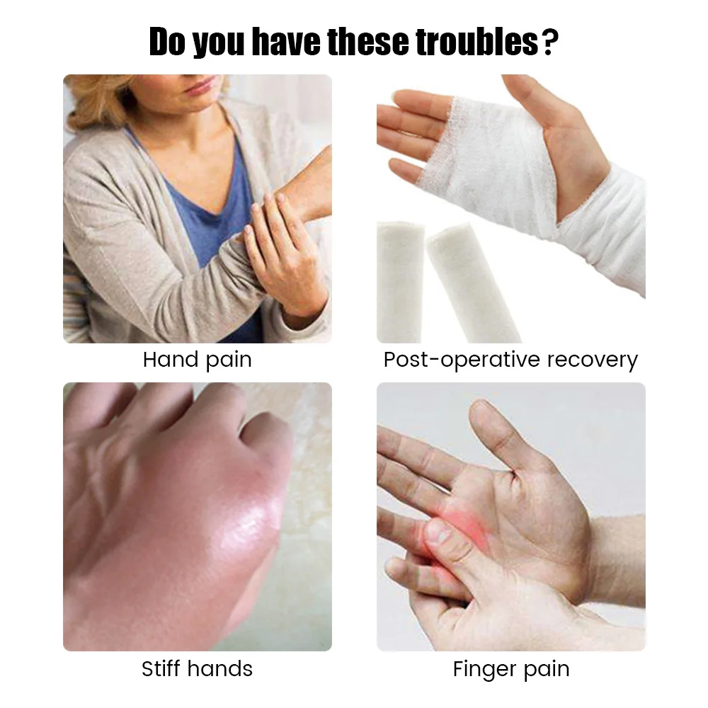 Electic Left Right hand Rehabilitation Robot Gloves Hand Function Recover Finger Training Massage Surgery Recovery Equipment
