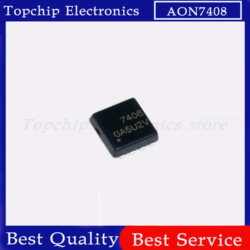 10pcs  AON7408 7408 AO7408 QFN8