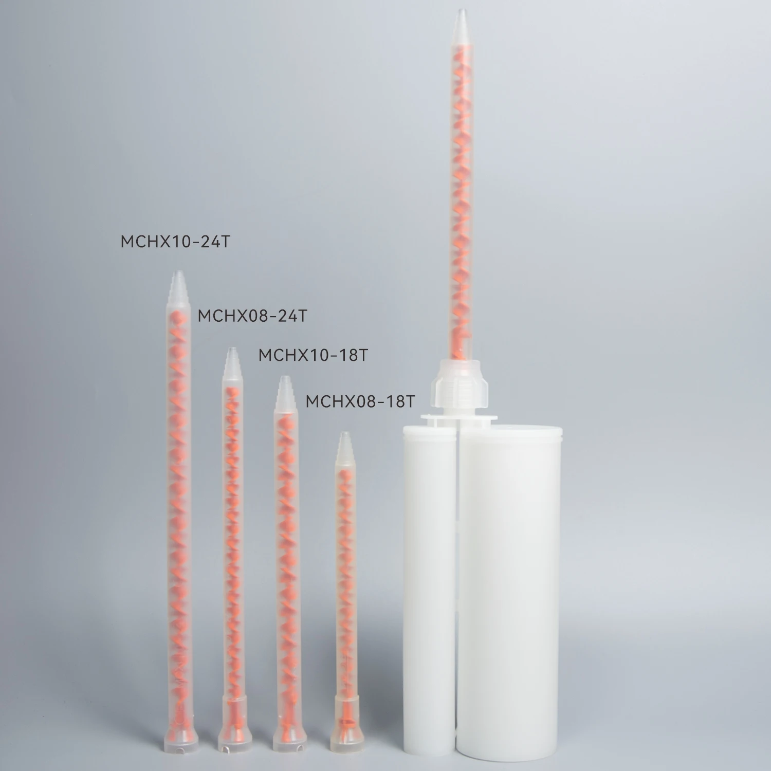 SULZER MIXPAC C SystemStatic Mixer MCH 08-24T MCH 13-12T MCH 10-20D-Disposable Moldable Plastic Mix Nozzle for Mouldable Fluids