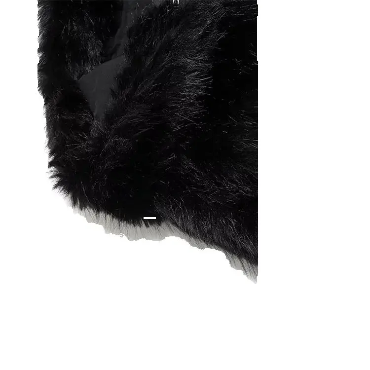 HH 2025 レディース 冬新作 プラッシュコート 暖かい カジュアル ラペル付き 帽子付き 人工毛皮ジャケット 女性用 ファッション 多用途 ルーズコート ムヘール