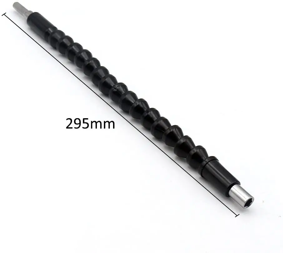 Taladro de ángulo recto de 105 grados y Kit de broca de eje Flexible, extensión de portapuntas de destornillador para adaptador magnético de enchufe de 1/4 pulgadas