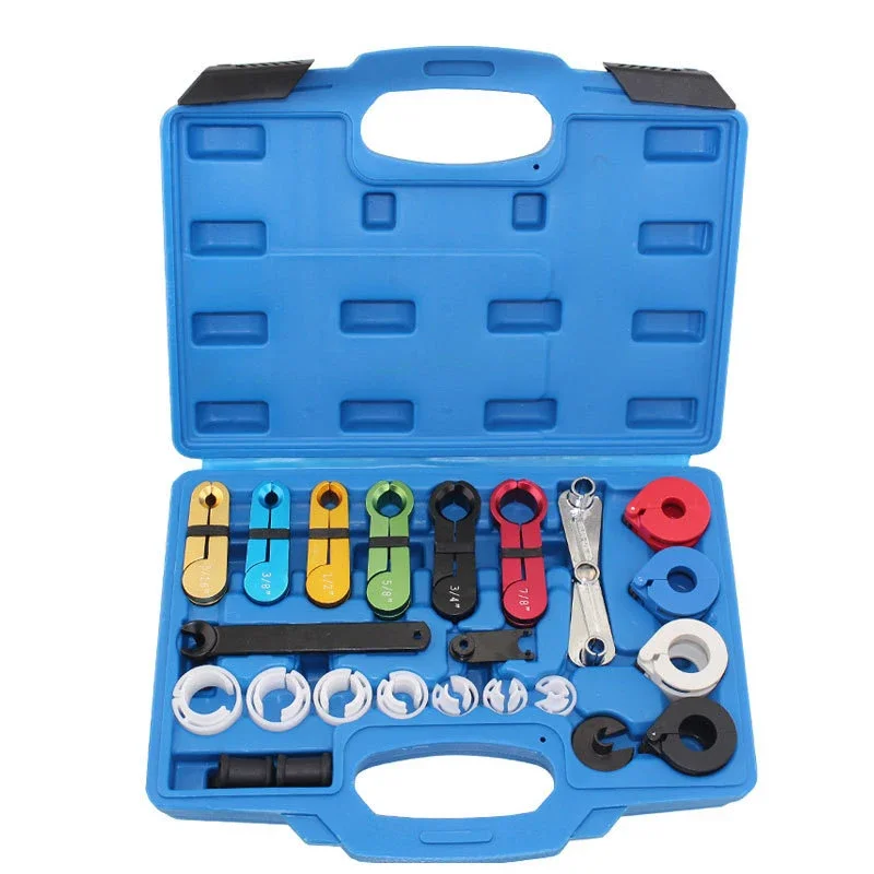 

22pcs Fuel & Air Conditioning Disconnection Tool Set Automotive AC Hose Fuel Lines