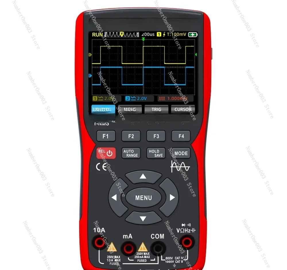 280MS Rate PC Waveform Data Storage Dual Oscilloscope Signal Generator ZT703S 3in1 Digital Multimeter 50MHz Bandwidth