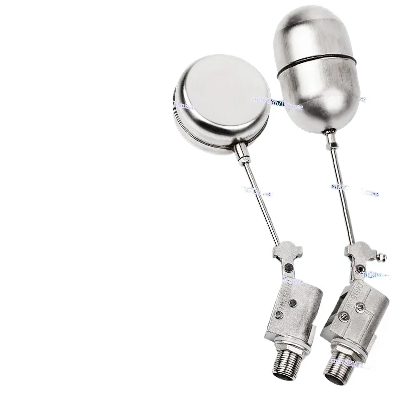 

4 Points Double Lever Flat 304 Stainless Steel High Temperature Resistant Acid and Alkali Resistant Elbow Float Valve Water