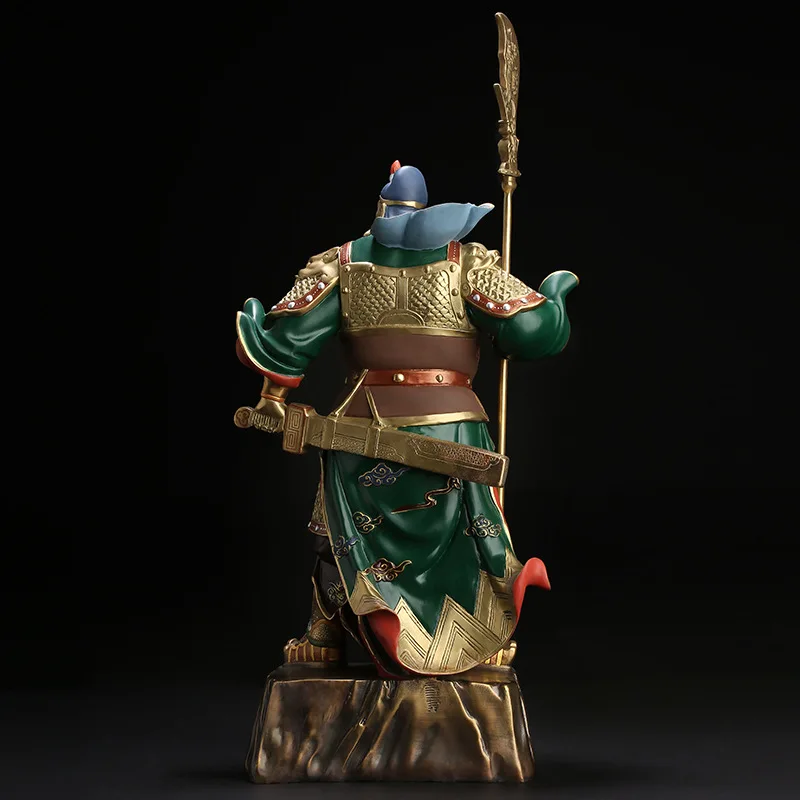 Luxury Feng Shui 2024 Home Decoration Escultura Guan Yu Bronze Guan Yu Statue China Feng Shui Lucky For Business