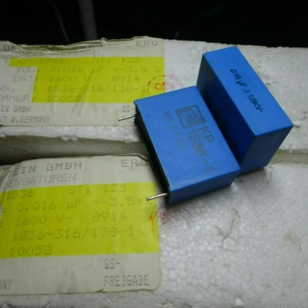

5PCS KP1836 0.016uf/1600V 16nf 163 Brand New 28mm Film Capacitor