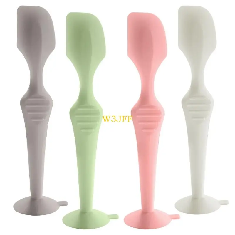 

W3JF Baby Diaper Cream Applicator Silicone Spatula for Butt Relief Travel Friendly
