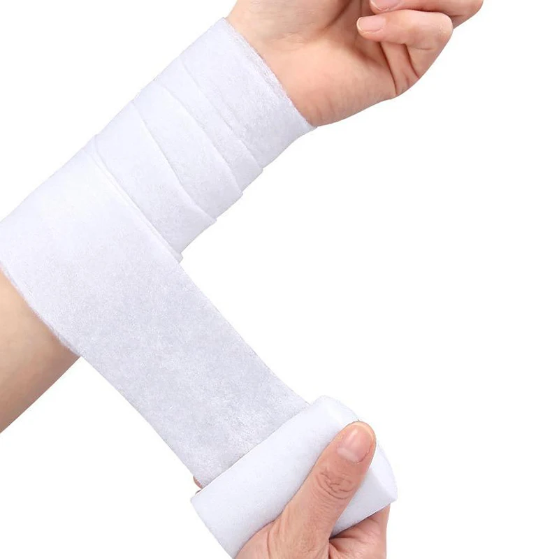 1/4/10Roll Medical Cotton Orthopedic Cast Padding Gypsum Liner Bandage Roll Plaster Pure Cotton Pad For Orthopedic Fixation