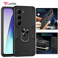 Military Armor Shockproof Case For INFINIX Hot 60 50 Pro Plus 60i 50i 60Pro + Protective Cover Ring Stand Holder Fundas Coque ﻿