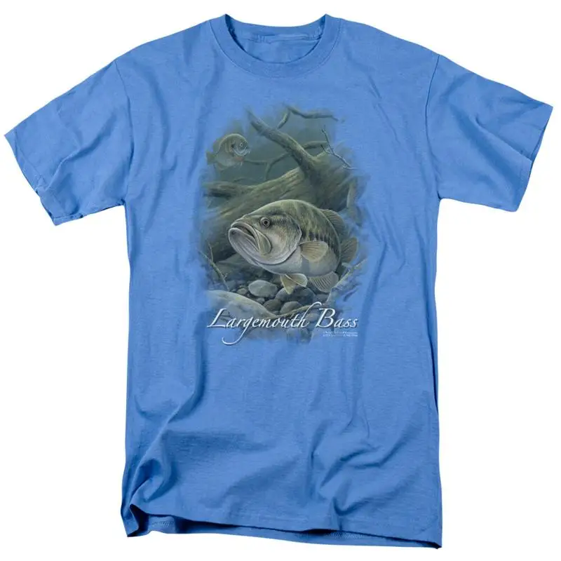 

Wild Wings In Deep Largemouth Bass T Shirt Adult Child