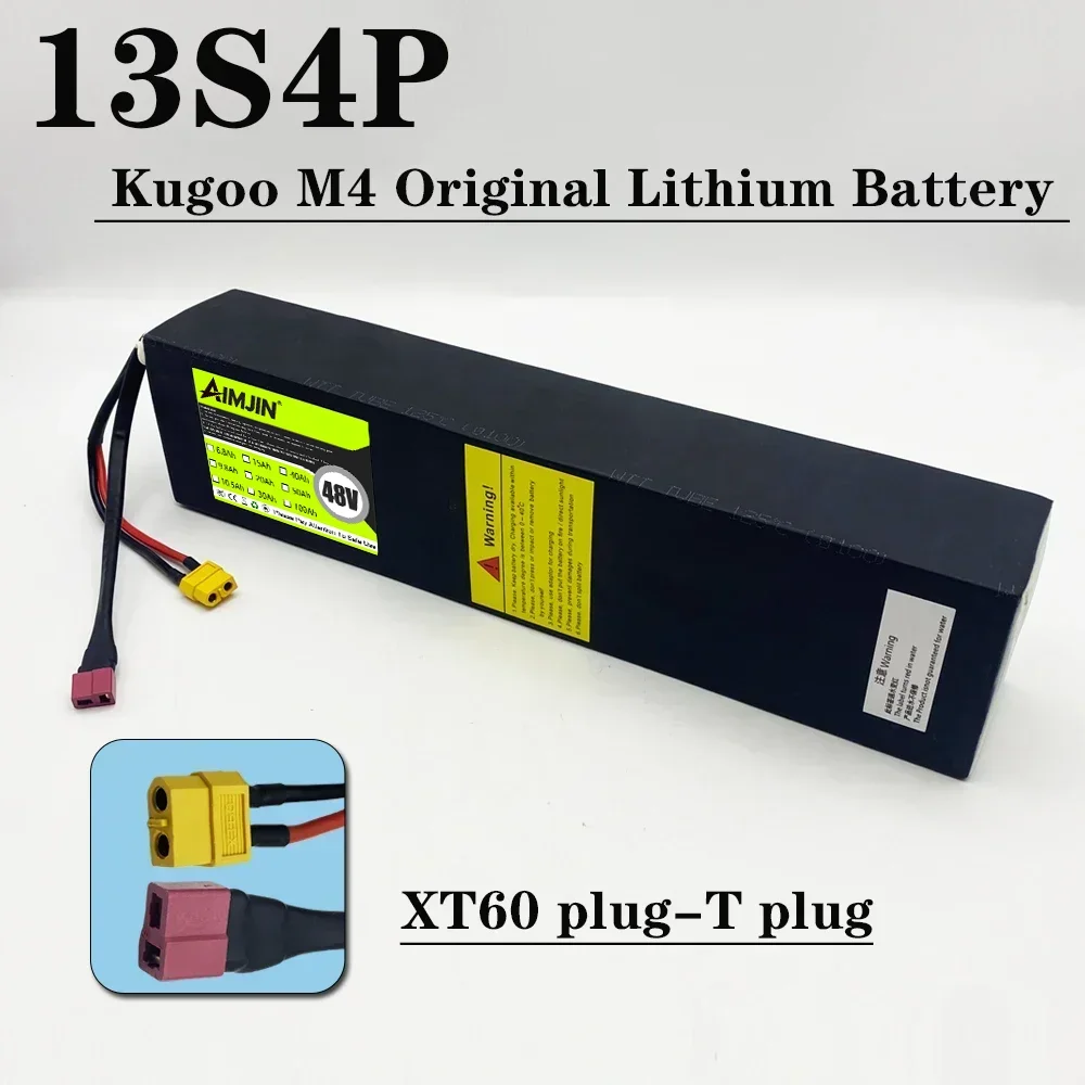 48V 20000mAh for Kugoo M4/M4 Pro Kirin Electric Scooter 13S4P Battery Pack Powerful Motor 18650 Lithium Battery
