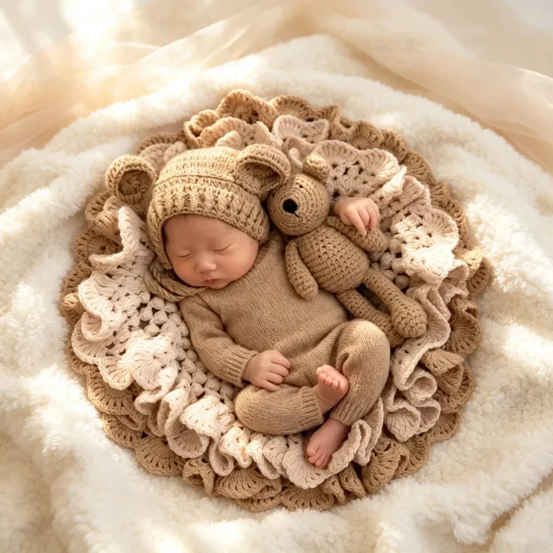newborn-full-moon-hundred-days-studio-accessory-themed-auxiliary-blanket-infant-posing-cloth-for-baby-portrait-shooting-session